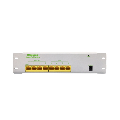 Active 4+4 100Mbps Modular PoE Switch