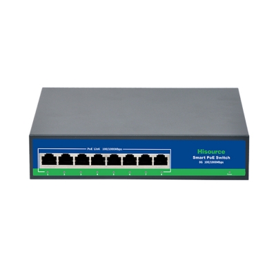 Active 8 Port Full Gigabit PoE Switch