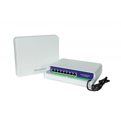 Active 8 Port Full Gigabit Waterproof PoE Switch