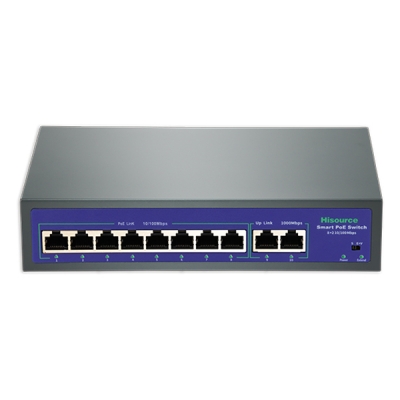 Active 8+2 100Mbps POE Switch