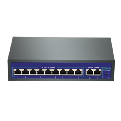 Active 9+2 100Mbps PoE Switch