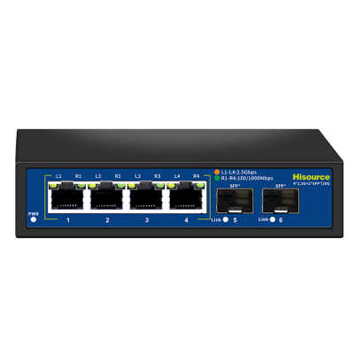 4X2.5G PoE Switch